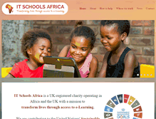 Tablet Screenshot of itschoolsafrica.org